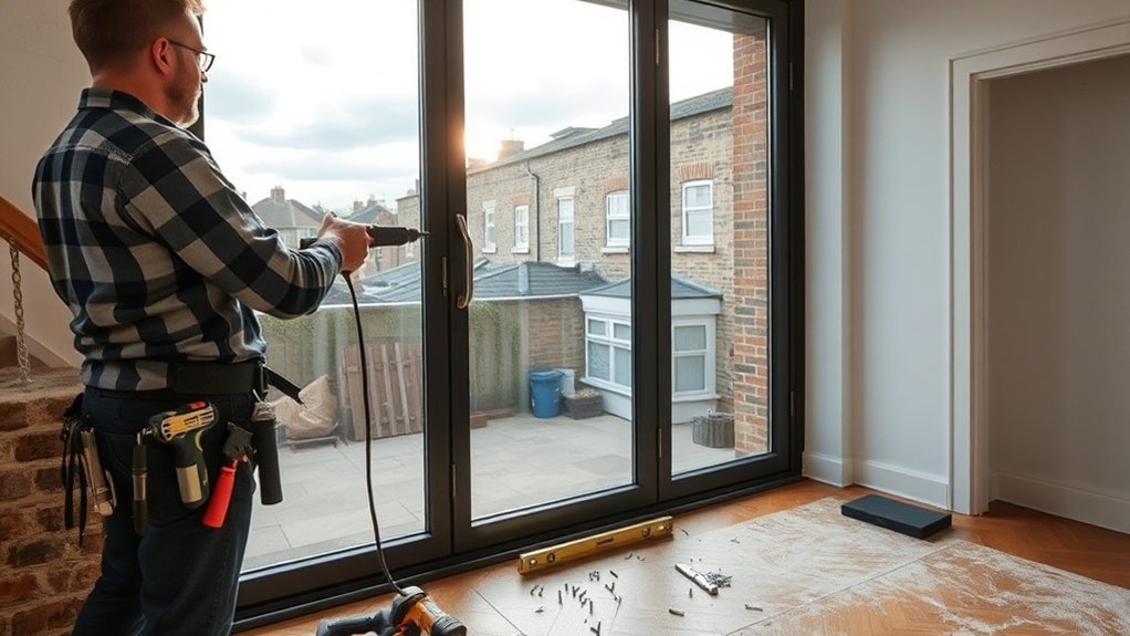 Aluminium Door Installation Upper Edmonton
