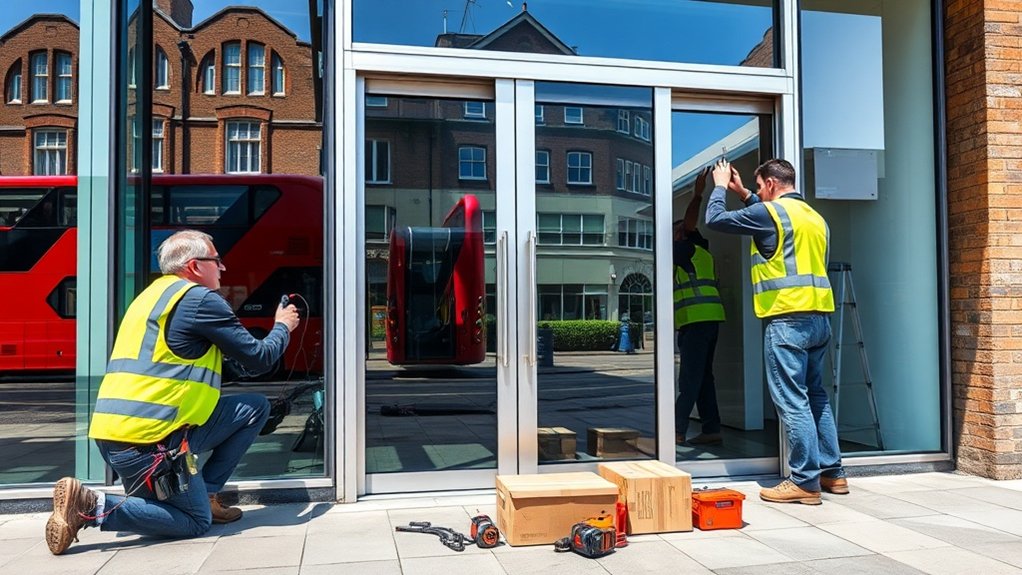 Automatic Door Installation Upper Edmonton