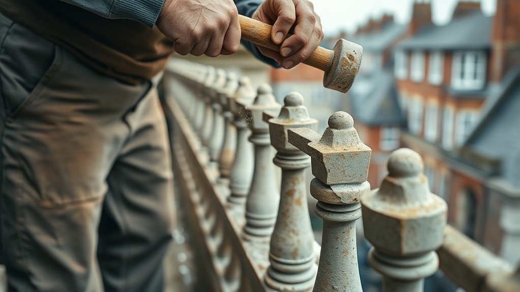 Balustrade Repair Upper Edmonton