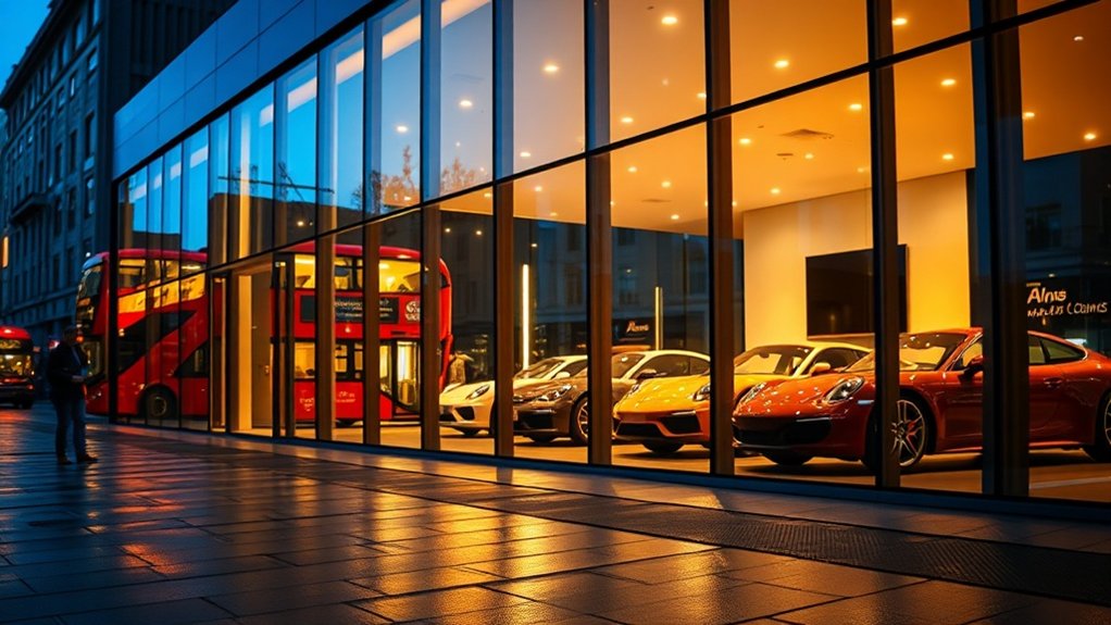 Car Showroom Glazing Upper Edmonton