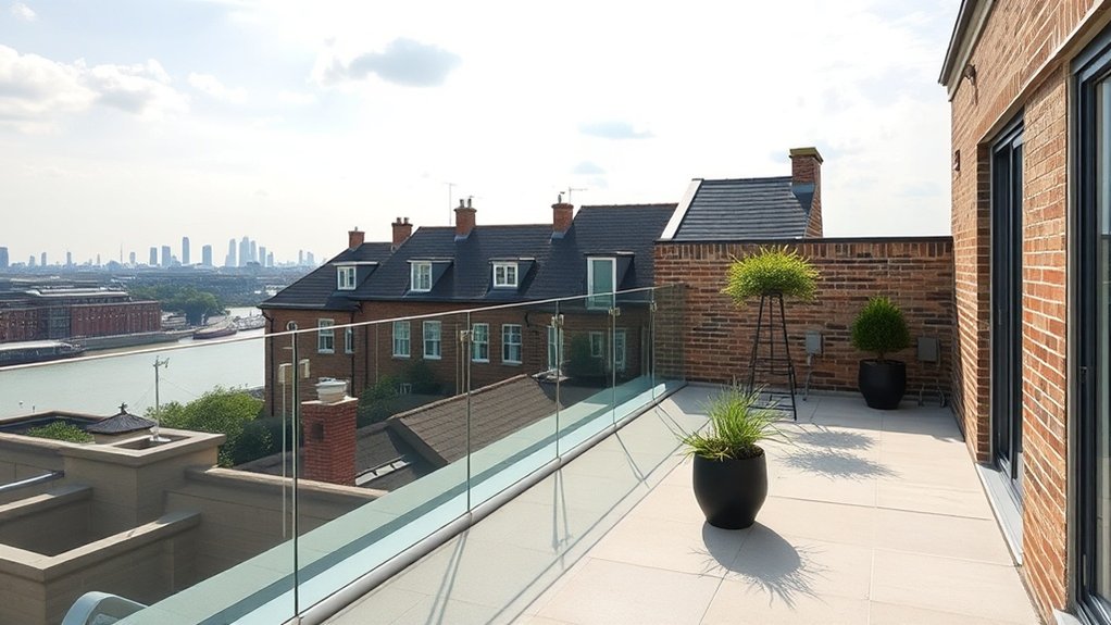 Frameless Glass Balustrades Upper Edmonton
