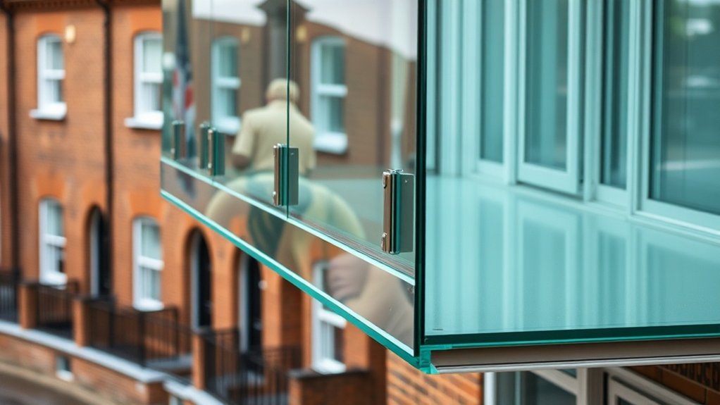 Glass Balcony Installation Upper Edmonton