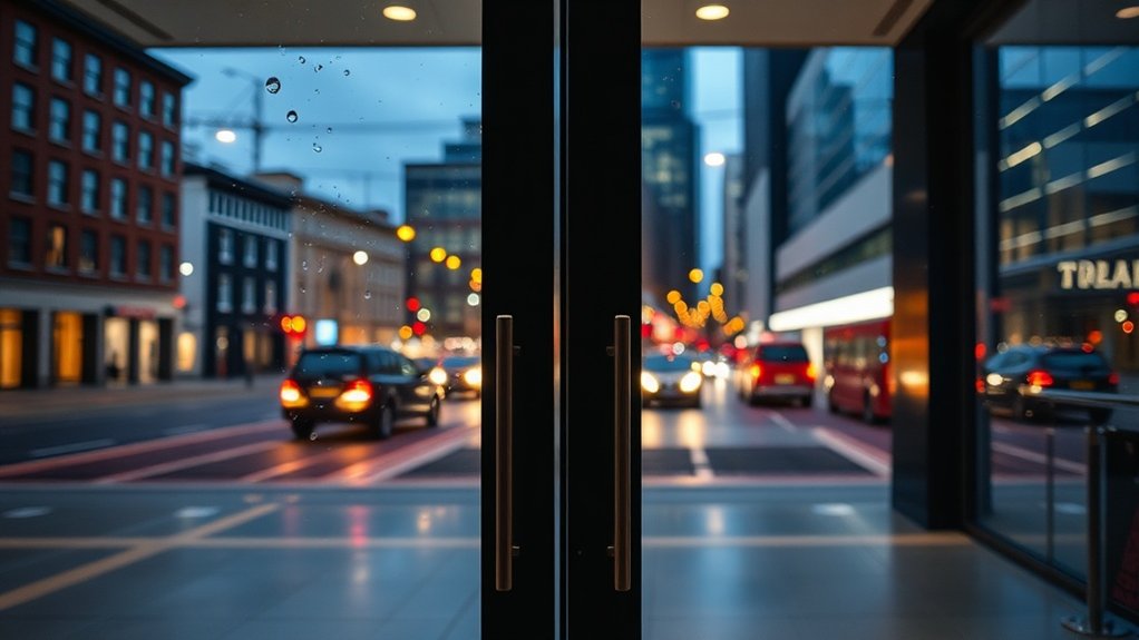 Glass Doors Silver Street