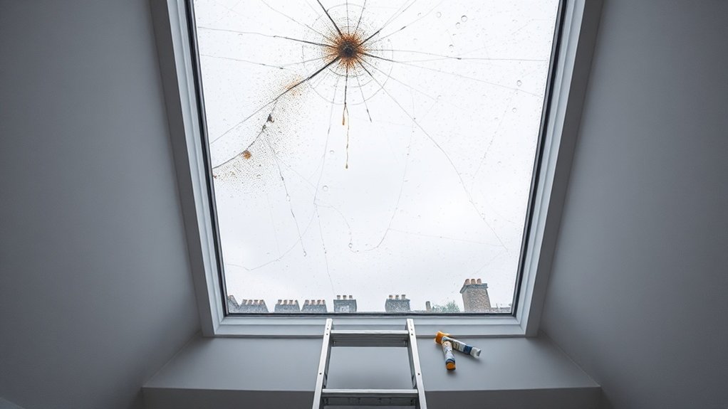 Leaking Skylight Repair Upper Edmonton
