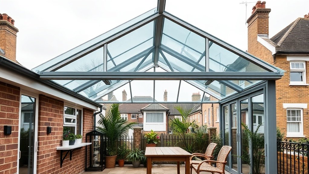 Lean-To Glazing Upper Edmonton