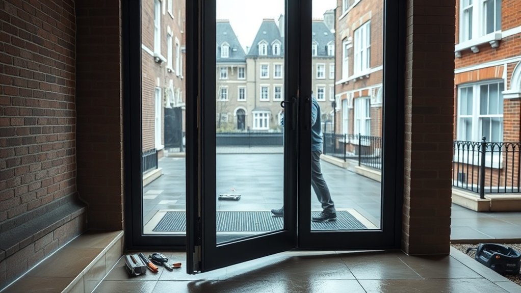 Pivot Door Installation Upper Edmonton
