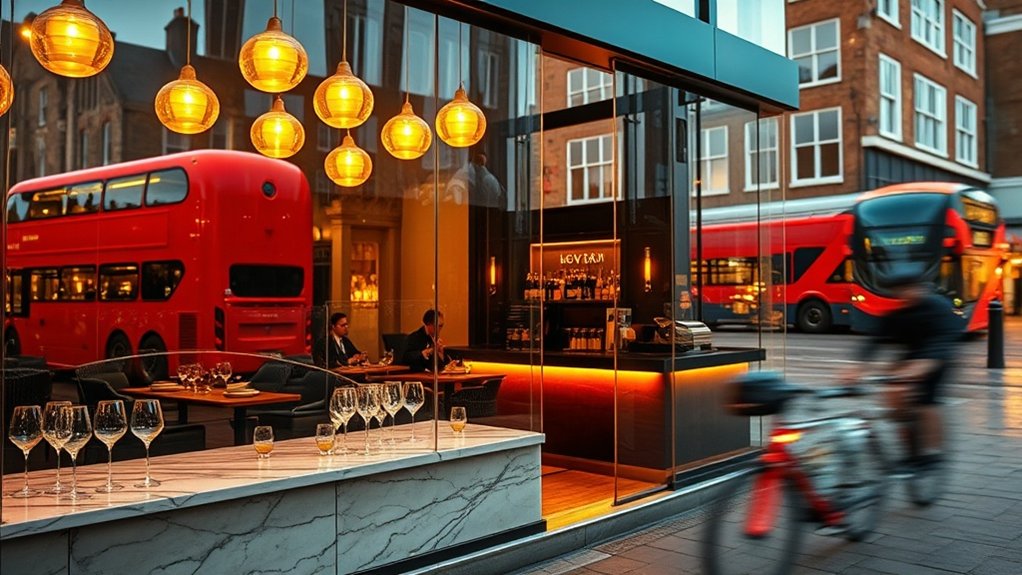 Restaurant Glazing Upper Edmonton