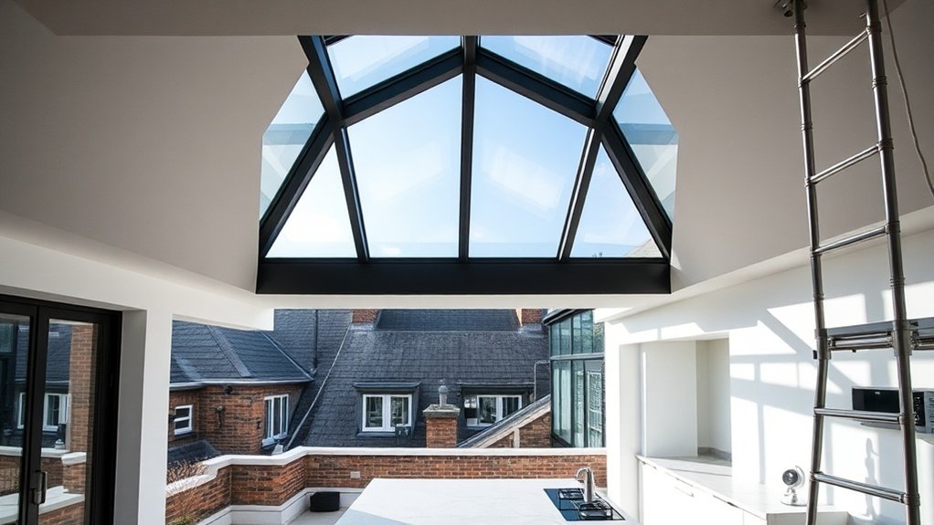 Roof Lantern Installation Upper Edmonton