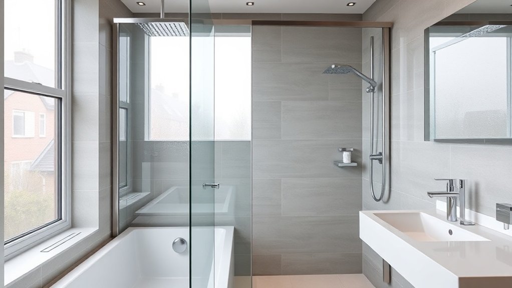 Semi-Frameless Shower Screens Upper Edmonton