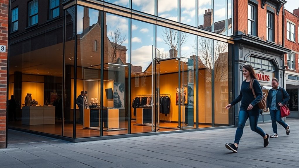 Shop Front Glazing Silver Street