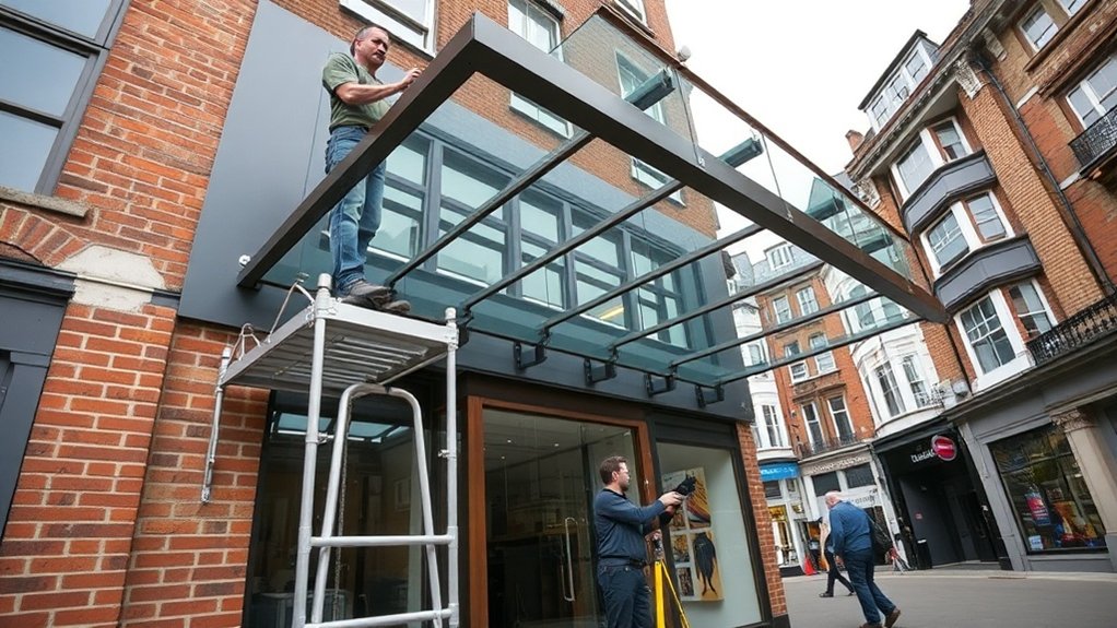 Shopfront Canopy Upper Edmonton