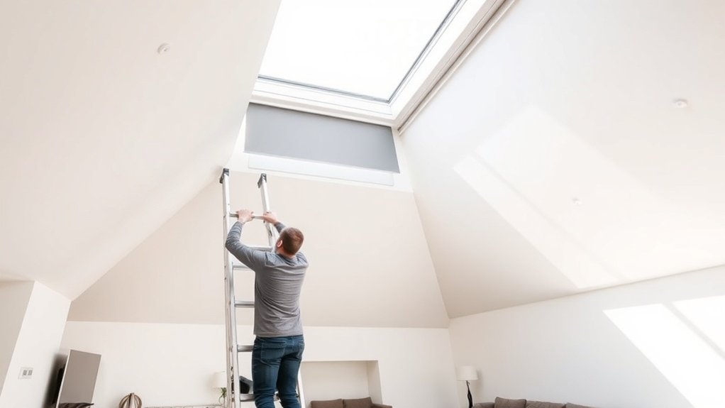 Skylight Blinds Installation Upper Edmonton