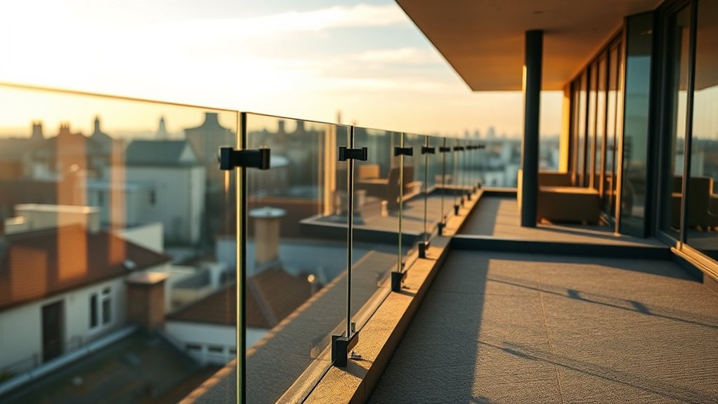 Terrace Glass Balustrades Upper Edmonton