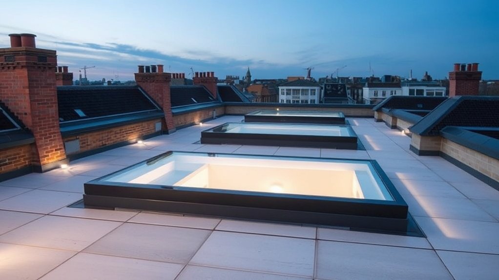 Walk-On Roof Lights Upper Edmonton