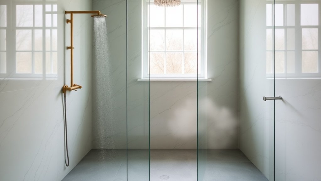 Wet Room Glass Panels Upper Edmonton
